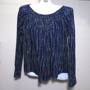 LUCKY BRAND Navy long sleeve shirt